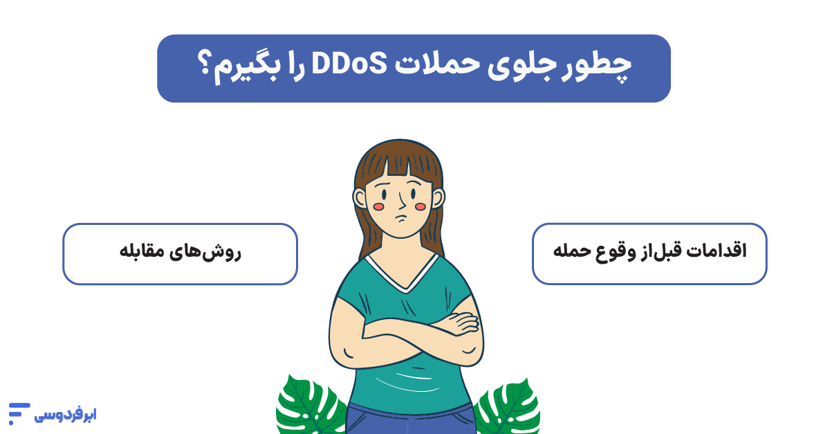 حملات ddos چیست؟ راهنمای جامع مقابله با دیداس چطور جلوی حملات DDoS را بگیرم؟
