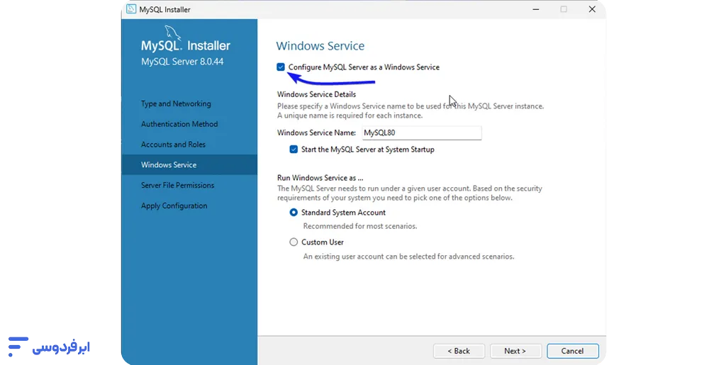 نصب mysql؛ راهنمای جامع راهاندازی در ویندوز، لینوکس و مک تنظیمات سرور msql در ویندوز