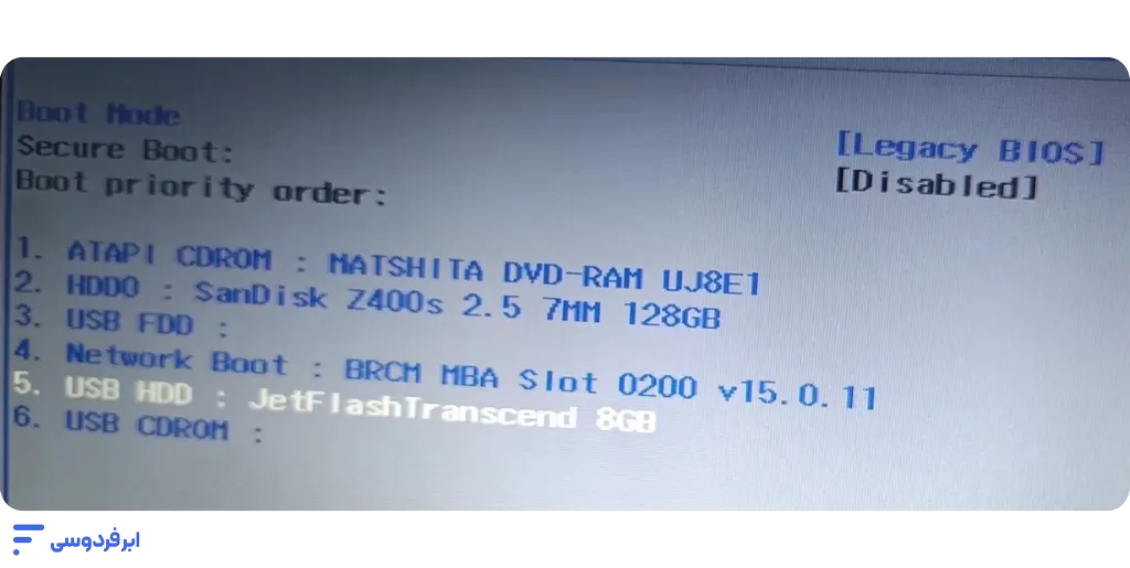 نصب آرچ لینوکس + دانلود؛ راهنمای قدمبهقدم و تصویری (UEFI) تنظیمات بایوس برای نصب آرچ لینوکس
