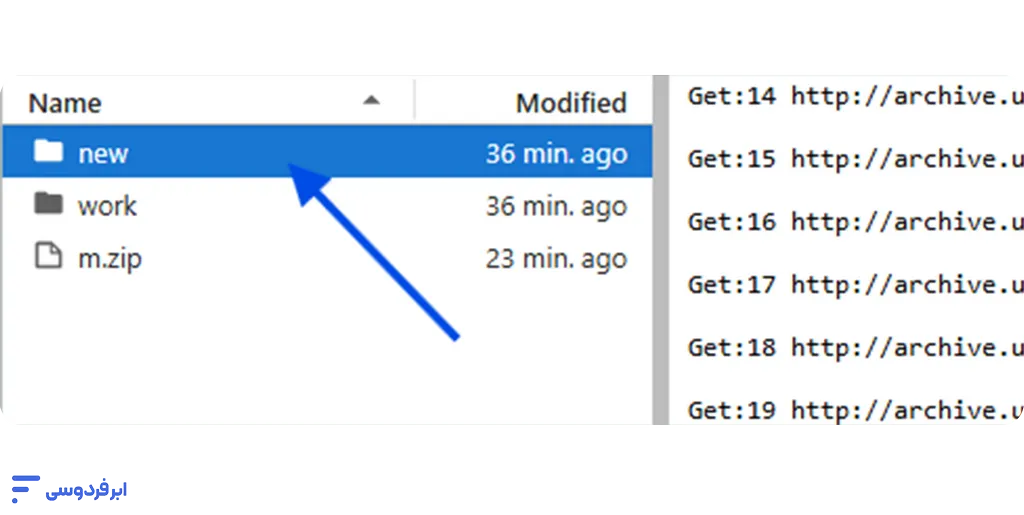 آموزش آپلود و دانلود روی سرور ژوپیترلب استخراج فایلها با دستور unzip m.zip