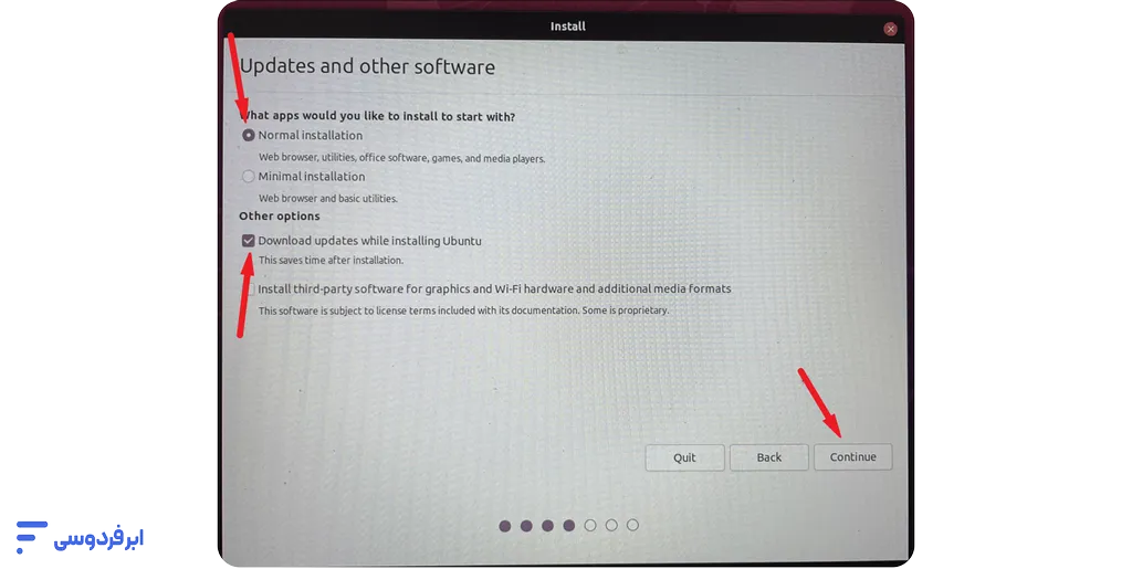 نصب لینوکس در کنار ویندوز (آموزش گامبهگام Dual Boot) قطع اتصال به اینترنت برای نصب لینوکس