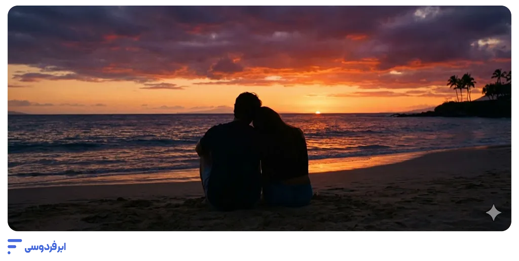 پرامپت جمینی برای عکس (آموزش ساختار + نمونه پرامپت آماده) خروجی پرامپت جمینی برای عکس عاشقانه