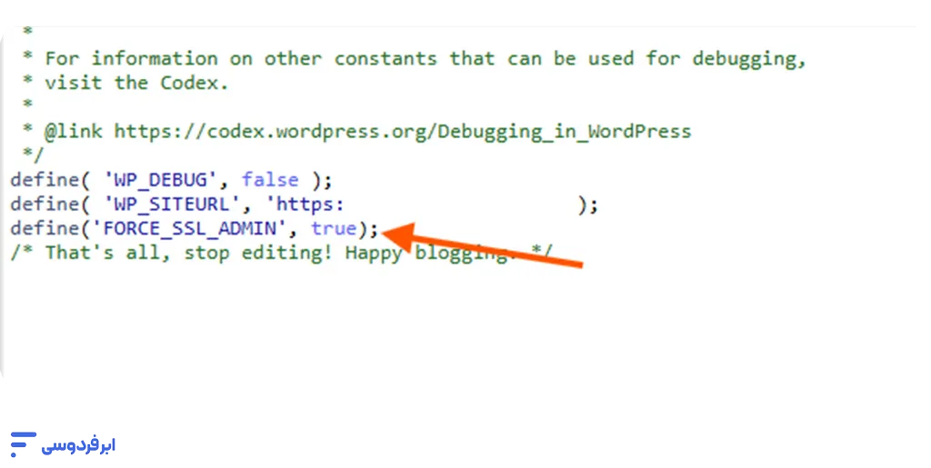 نصب SSL در وردپرس – آموزش کامل فعالسازی HTTPS دستور define('FORCE_SSL_ADMIN', true)