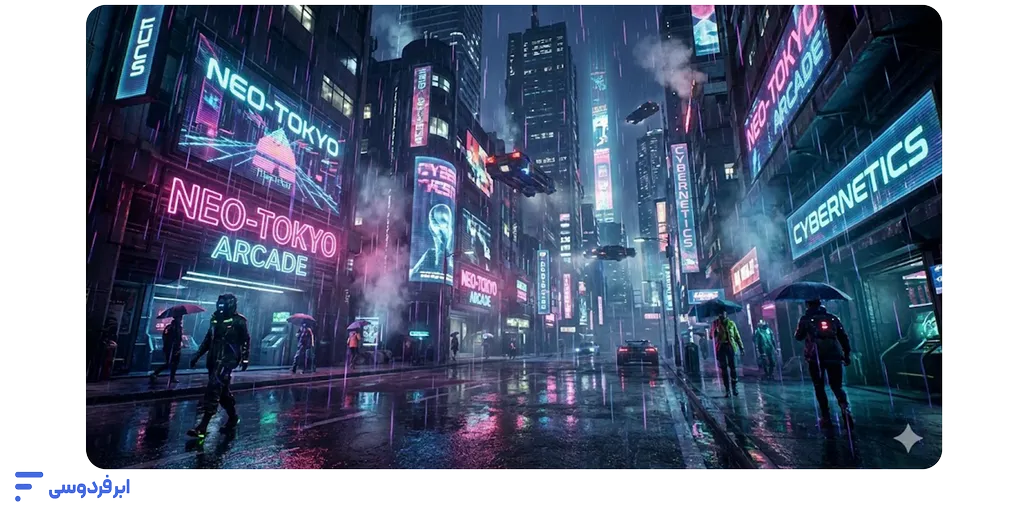 پرامپت جمینی برای عکس (آموزش ساختار + نمونه پرامپت آماده) تصویرسازی کتاب و کانسپت گیم