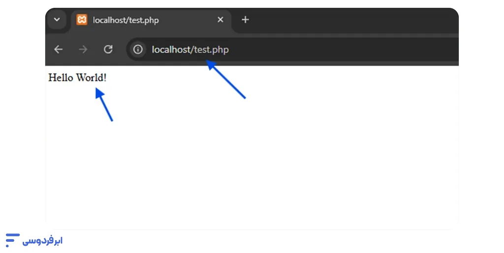 نصب xampp؛ آموزش گامبهگام و تصویری در ویندوز و لینوکس اجرای اولین اسکریپت با نصب php با xampp