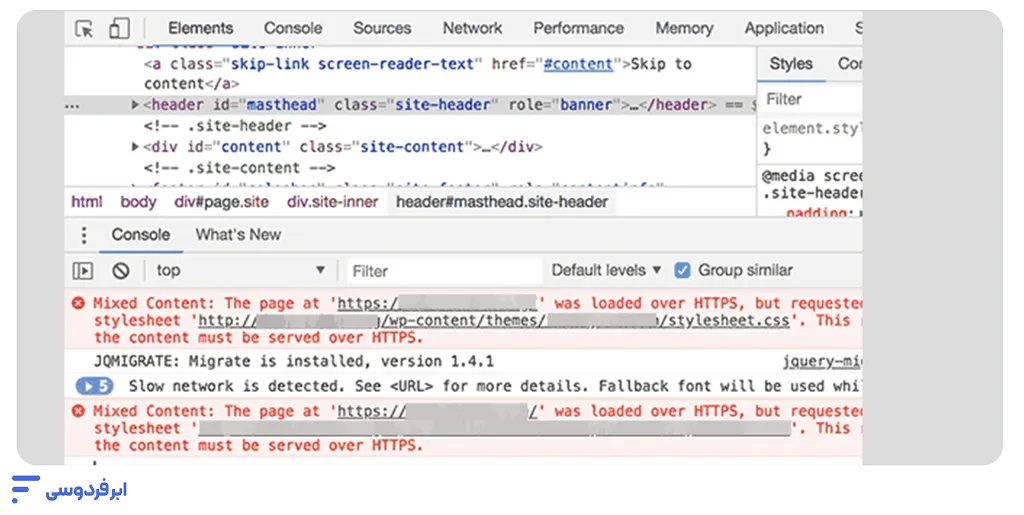 نصب SSL در وردپرس – آموزش کامل فعالسازی HTTPS مشکل Mixed Content