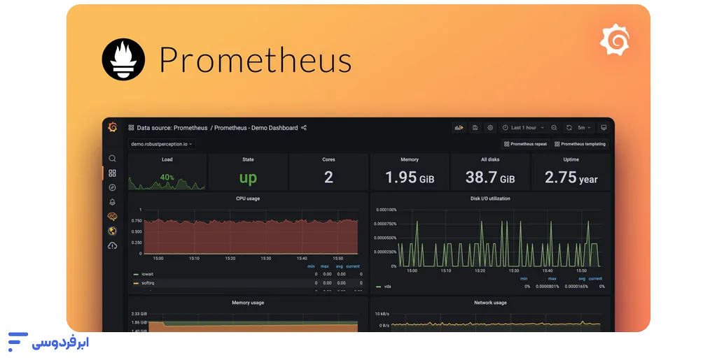 ابزارهای مانیتورینگ سرور؛ معرفی بهترین نرمافزارهای Server Monitoring نرم افزار مانیتورینگ Prometheus