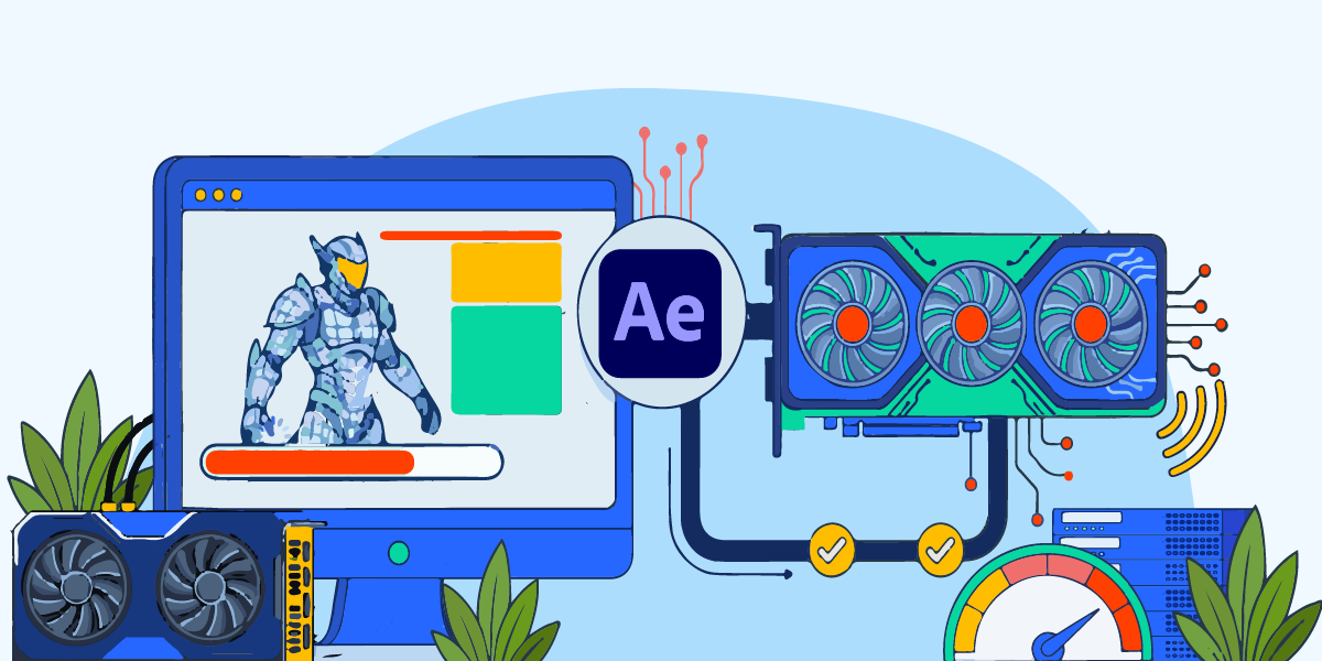افزایش سرعت رندر افتر افکت؛ رفع کندی After Effects افزایش سرعت رندر افتر افکت