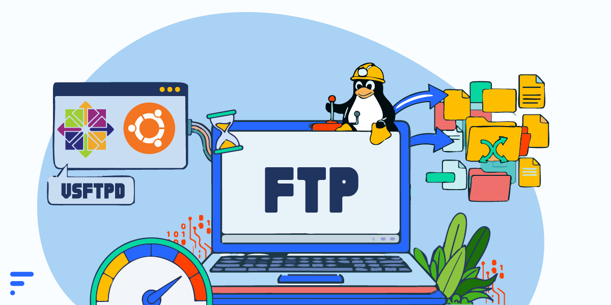 ساخت اکانت FTP در لینوکس